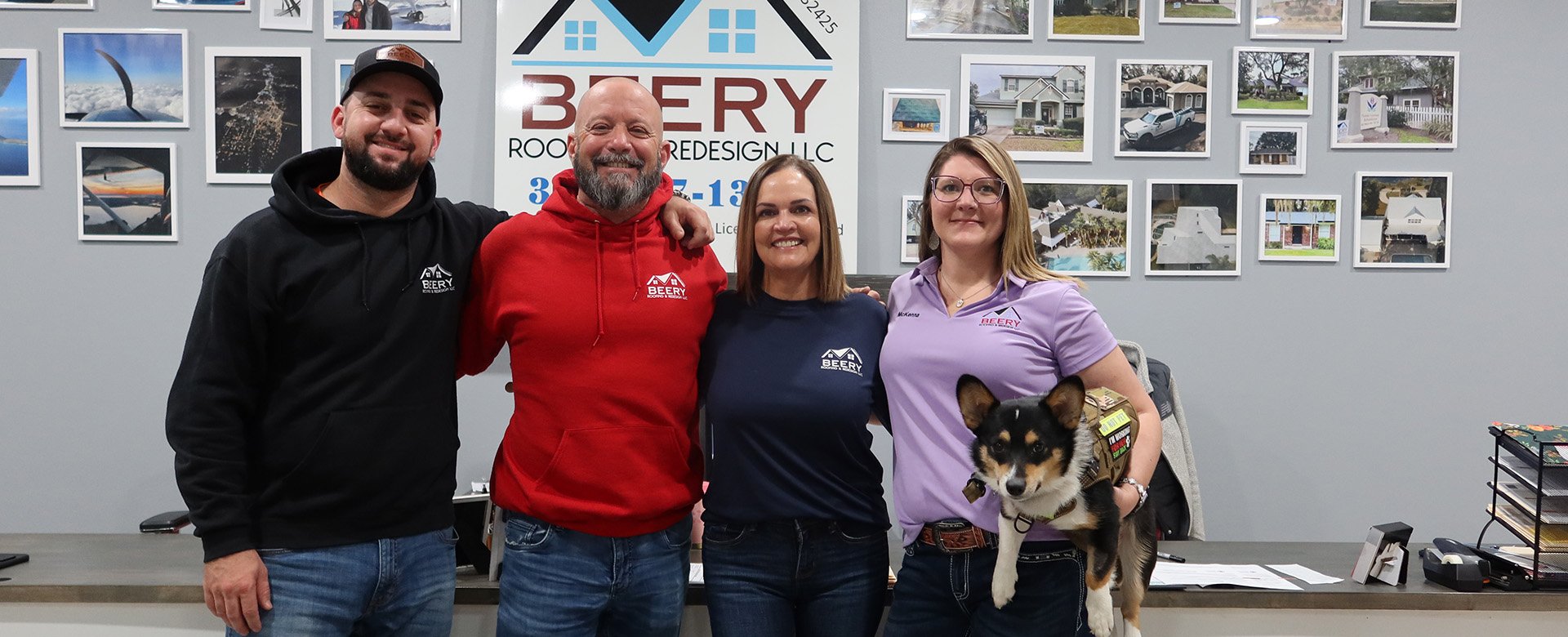 Beery Roofing & Redesign team
