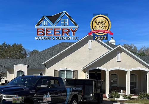 Beery Roofing & Redesign 2023 national Best of the Best award