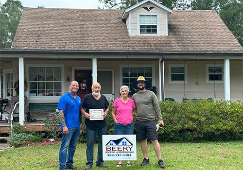 2023 West Volusia Veteran Free Roof Winner