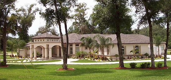 Shingle re-roof in progress in Volusia County, FL